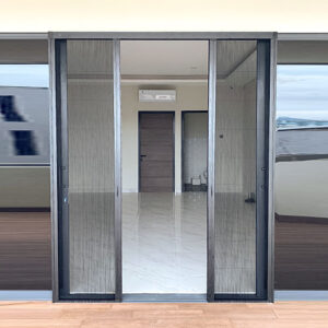 LIPAT-DOOR-INSECT-SCREEN-MUARA-KARANG-TERBUKA, pintu kawat nyamuk
